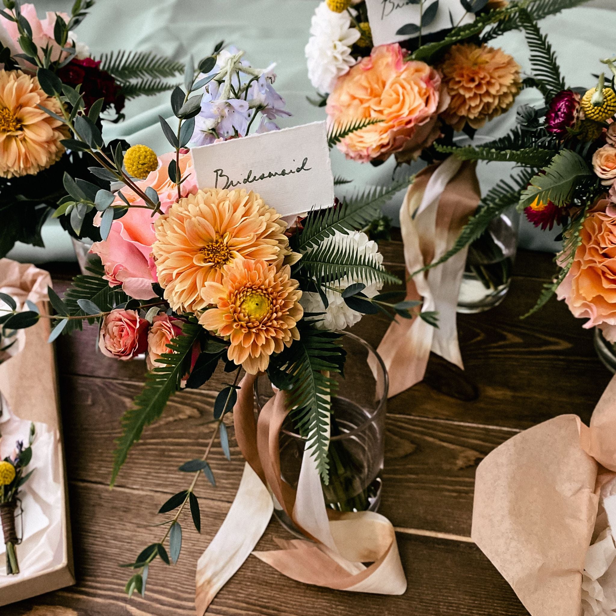 Vibrant Bridesmaid Bouquet